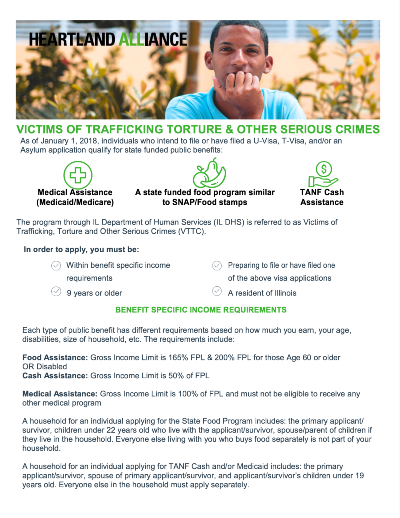 Victim’s Factsheet